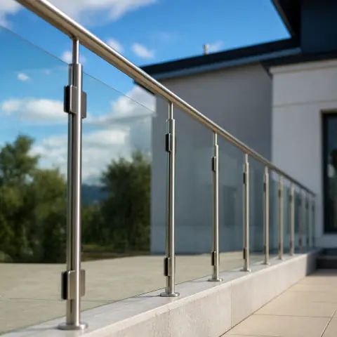 Terrassengeländer Edelstahl