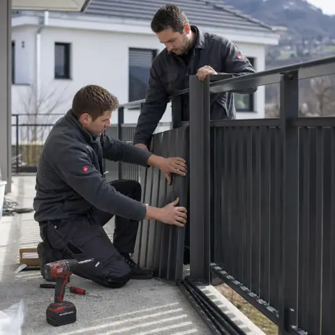 Aluminiumbearbeitung in der Werkstatt